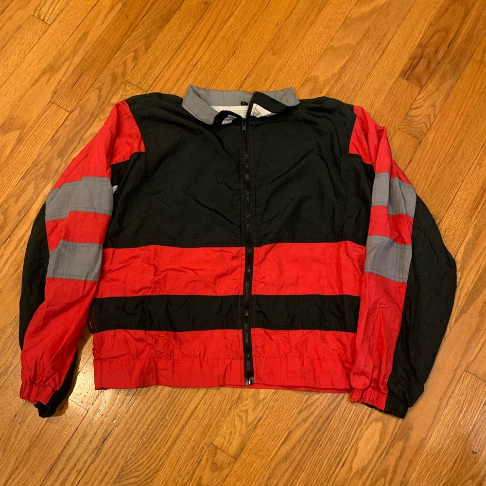 Vintage Mighty-Mac zip up windbreaker jacket